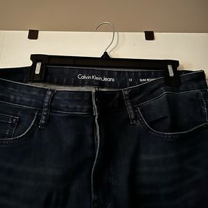 Womens Calvin Klein Jeans. Dark Blue